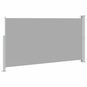 Ausziehbare Seitenmarkise Grau 160x300 cm