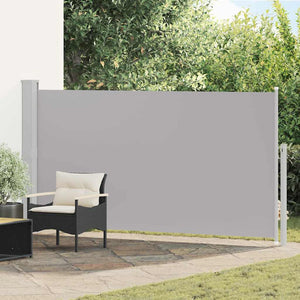 Ausziehbare Seitenmarkise Grau 160x300 cm