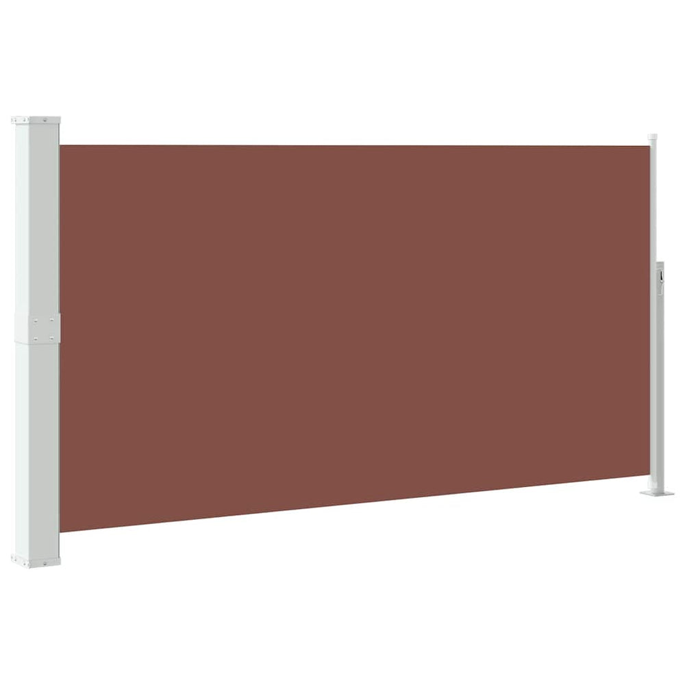 Ausziehbare Seitenmarkise, 160x300 cm, Braun