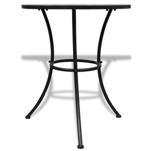 Mosaik Bistrotisch Terrakotta-Rot 60cm