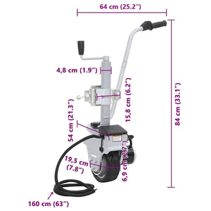 Motorisierte Anhänger Rangierhilfe 12V