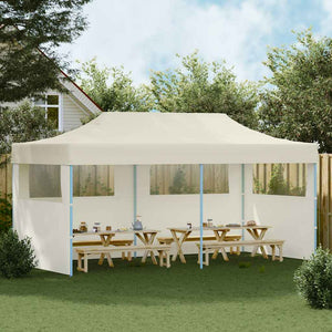 Faltbares Partyzelt Creme 3x6 m