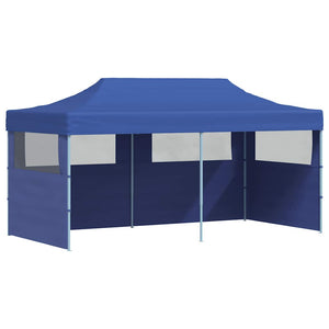 Blaues Faltbares Partyzelt 3x6 m