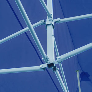 Blaues Faltbares Partyzelt 3x6 m