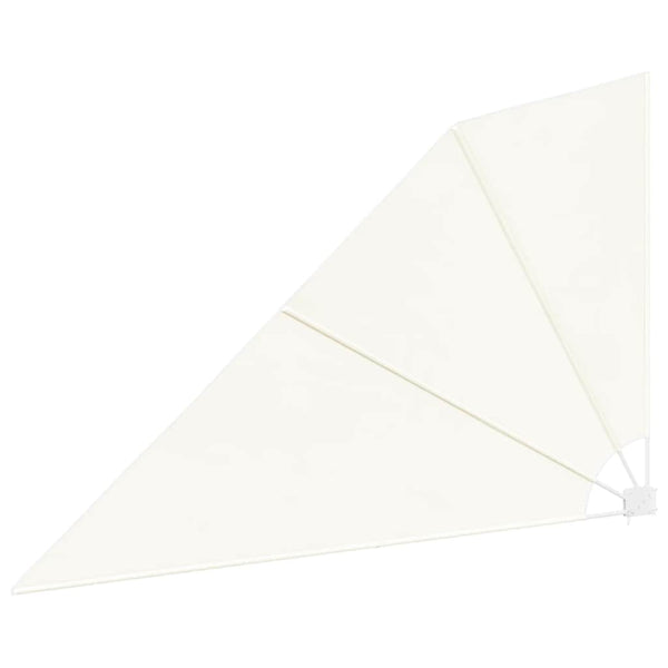 Faltbarer Balkonfächer Creme 160x240 cm
