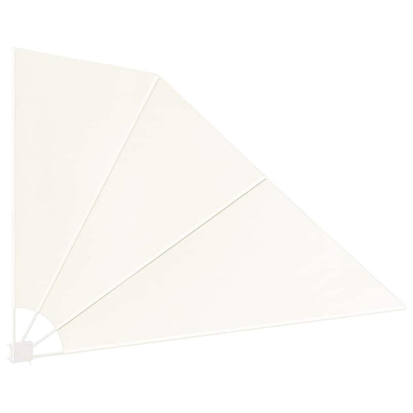 Faltbarer Balkonfächer Creme 160x240 cm