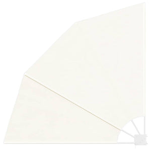 Faltbarer Balkonfächer Creme 140x140 cm