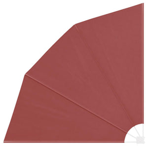Faltbarer Balkonfächer Terracotta-Rot 210x210 cm