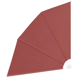 Faltbarer Balkonfächer Terracotta-Rot 210x210 cm