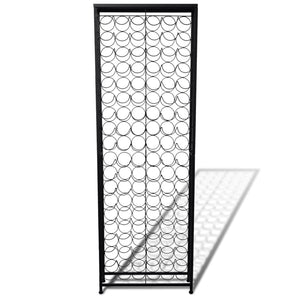 Flaschenregal für 108 Flaschen Metall