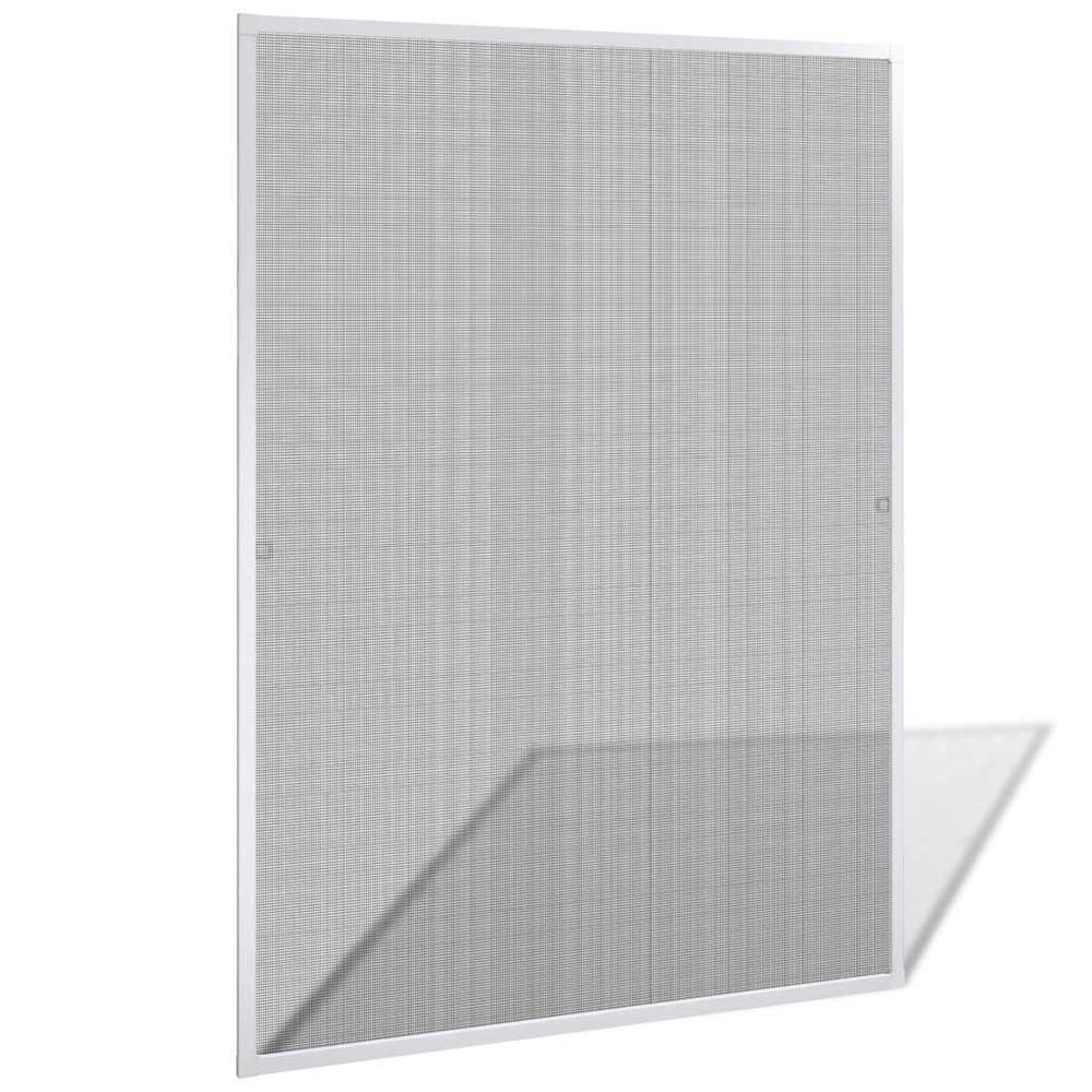 Insektengitter für Fenster 120 x 140 cm weiß