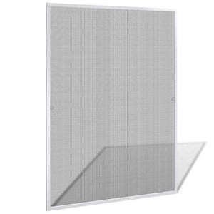 Insektengitter für Fenster 120 x 140 cm weiß