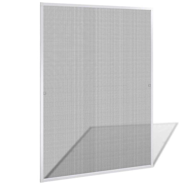 Insektengitter für Fenster 120 x 140 cm weiß