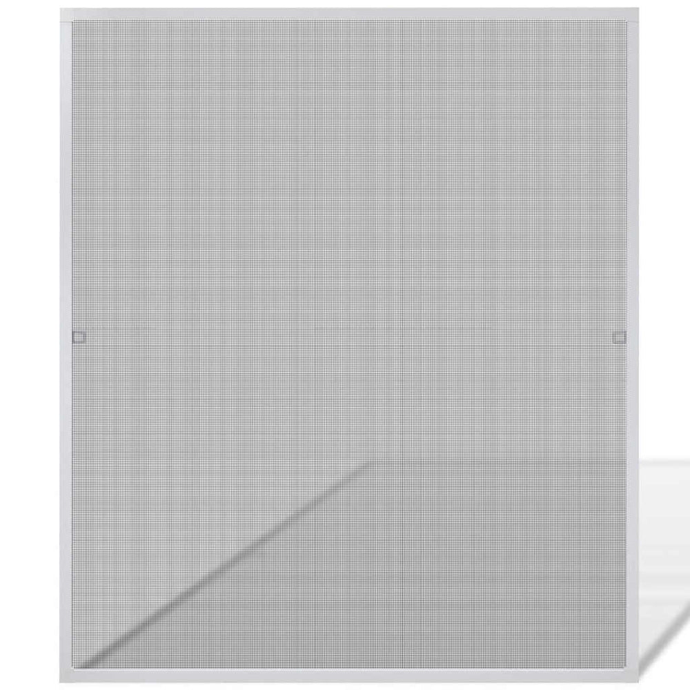 Insektengitter für Fenster 120 x 140 cm weiß