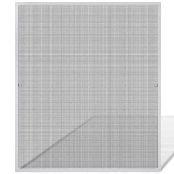 Insektengitter für Fenster 120 x 140 cm weiß