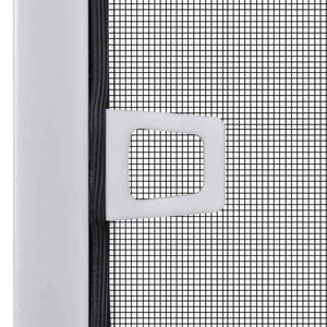 Insektengitter für Fenster 120 x 140 cm weiß