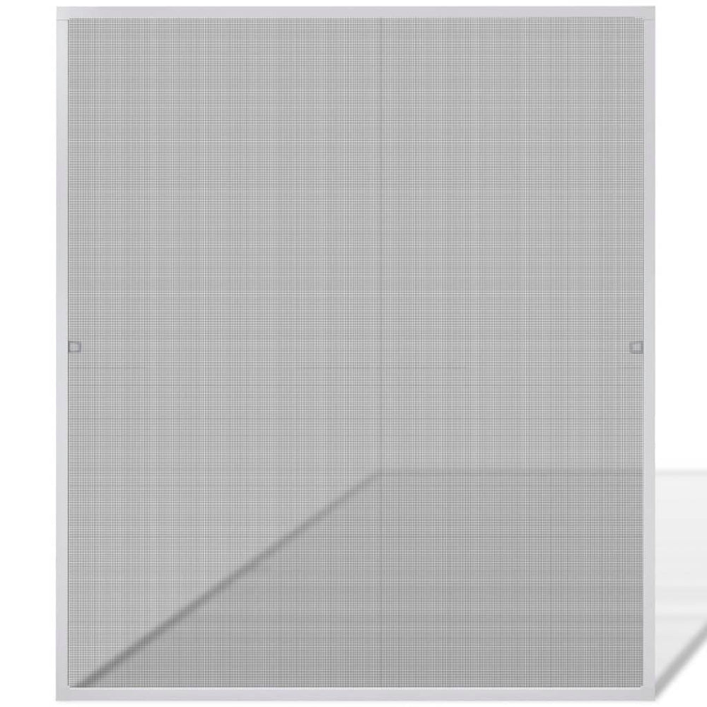 Insektengitter für Fenster 130 x 150 cm weiß