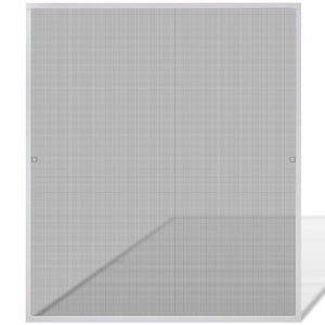 Insektengitter für Fenster 130 x 150 cm weiß