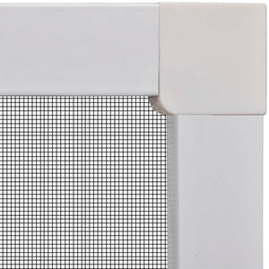 Insektengitter für Fenster 130 x 150 cm weiß