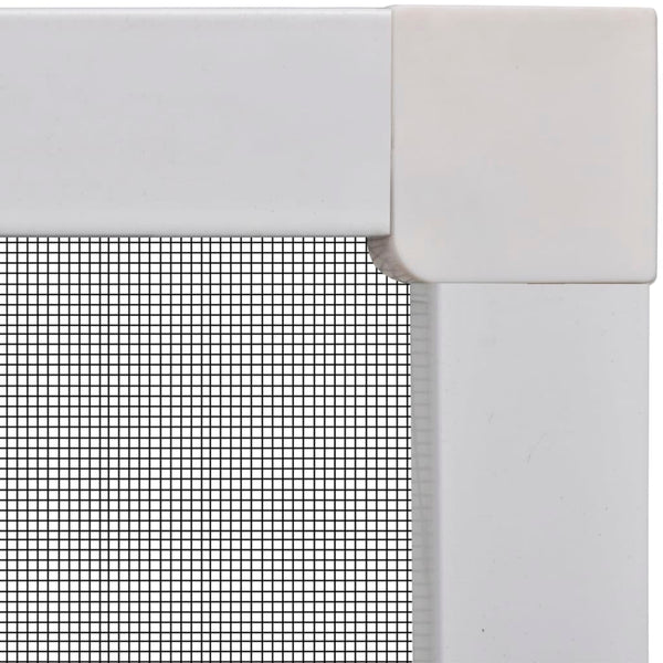 Insektengitter für Fenster 130 x 150 cm weiß