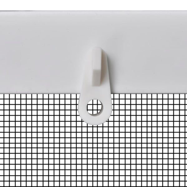Insektengitter für Fenster 130 x 150 cm weiß