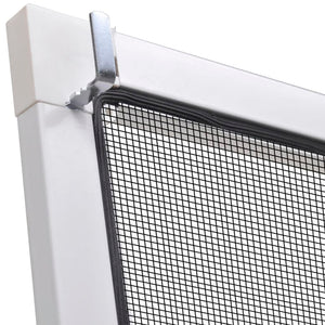 Insektengitter für Fenster 130 x 150 cm weiß