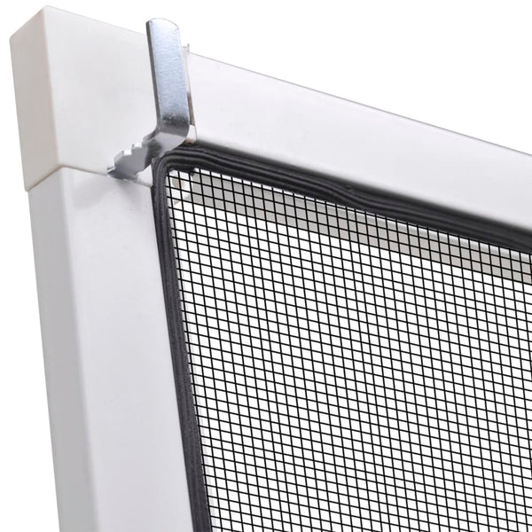 Insektengitter für Fenster 130 x 150 cm weiß