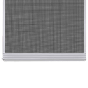Schwenkbarer Insektenschutz 100x215 cm, Weiß/Schwarz