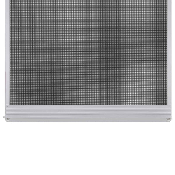 Schwenkbarer Insektenschutz 100x215 cm, Weiß/Schwarz