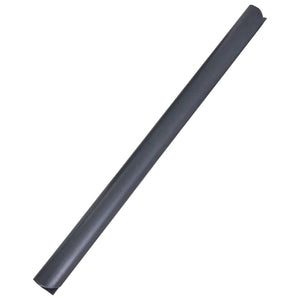 Dunkelgrauer PVC Gartenzaun-Sichtschutz 70x0,19m