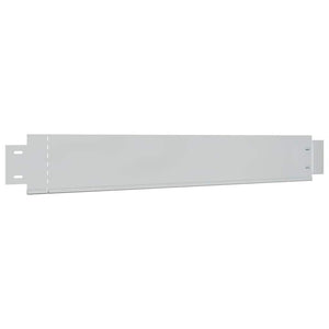 Flexible Rasenkante 5-er Set Verzinkter Stahl 100x14 cm