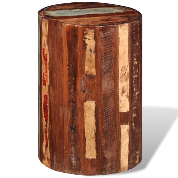 Massiver Hocker aus Altholz