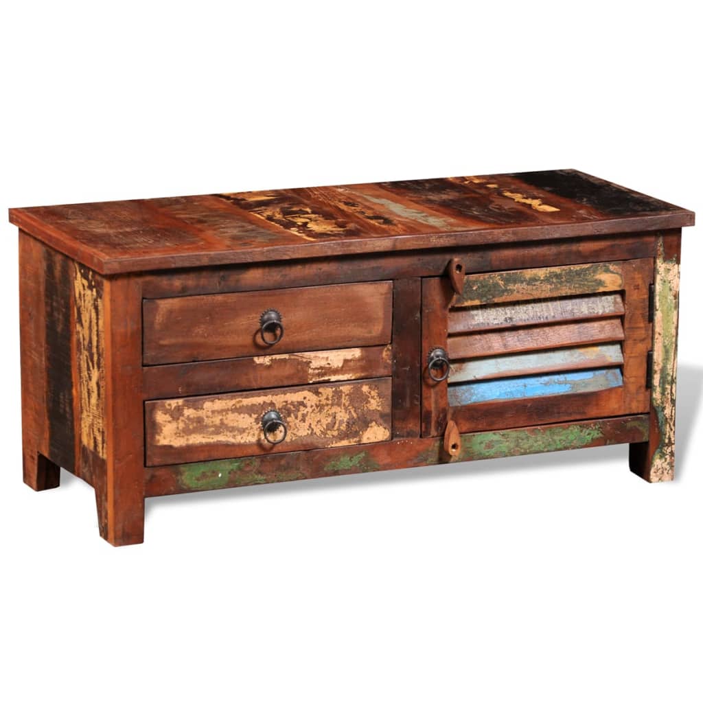 TV-Schrank Massivholz Altholz