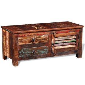 TV-Schrank Massivholz Altholz
