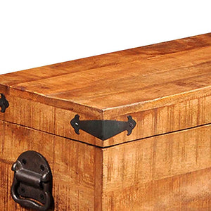 2-teiliges Truhen-Set aus Mangoholz