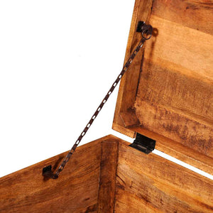 Würfel Truhe aus Mangoholz