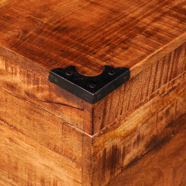 Würfel Truhe aus Mangoholz