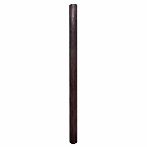 Raumteiler Bambus Dunkelbraun Breite 250 cm Höhe 165 cm