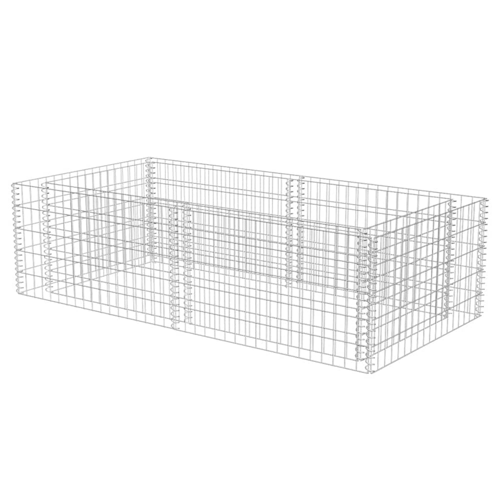 vidaXL Gabion Planter 180x90x50 cm
