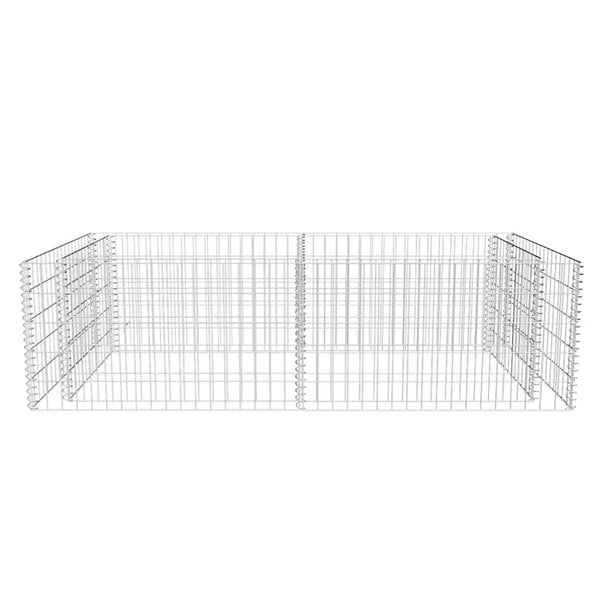 Pflanzkübel Steinkorb 180×90×50 cm