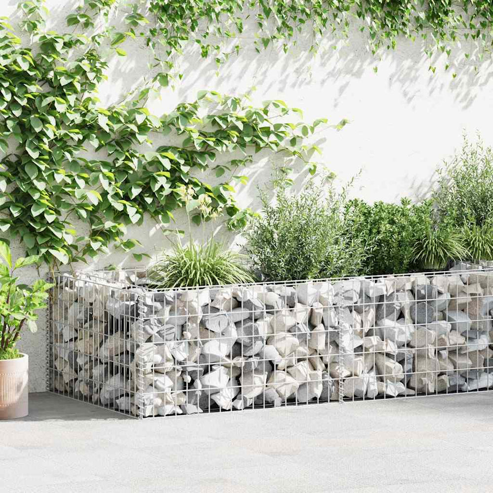 vidaXL Gabion Planter 180x90x50 cm