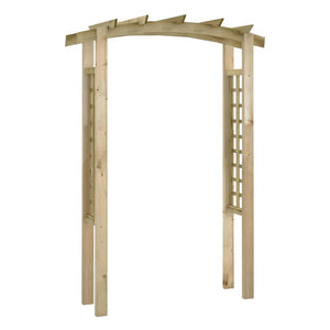 Holz Gartenbogen 150x60x210 cm