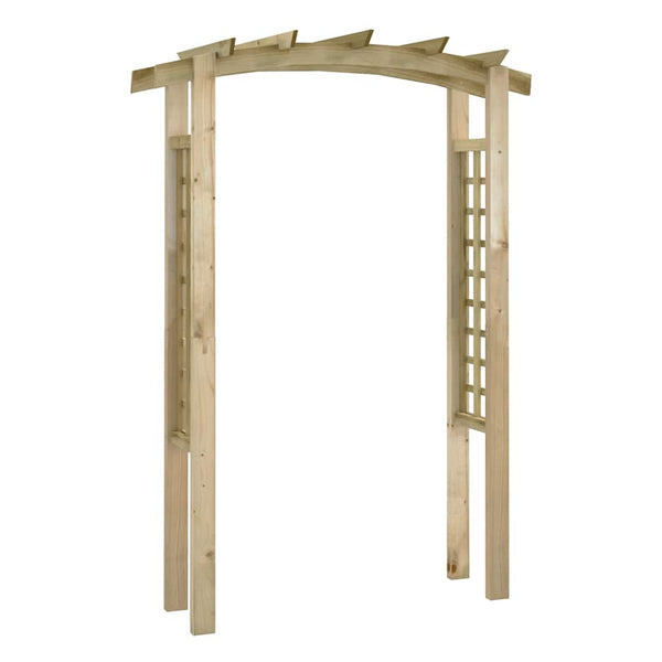 Holz Gartenbogen 150x60x210 cm