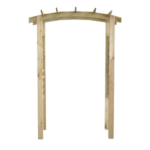Holz Gartenbogen 150x60x210 cm
