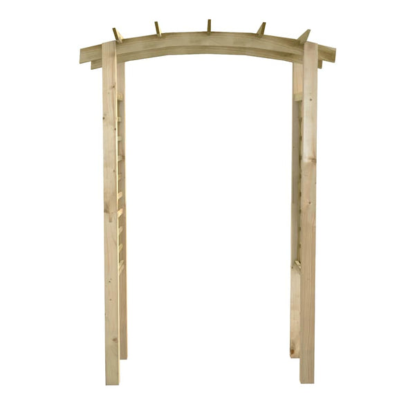 Holz Gartenbogen 150x60x210 cm