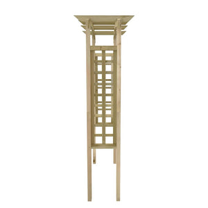 Holz Gartenbogen 150x60x210 cm