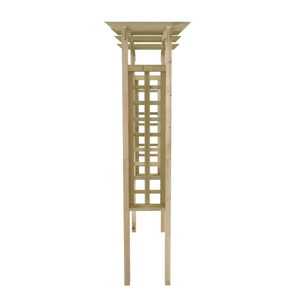 Holz Gartenbogen 150x60x210 cm