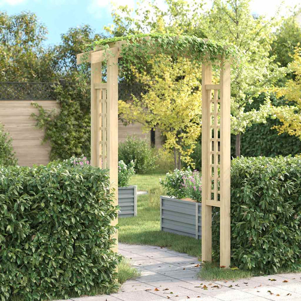 Holz Gartenbogen 150x60x210 cm