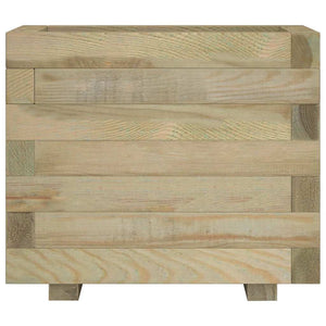 Quadratisches Hochbeet aus Holz, 50x50x40 cm