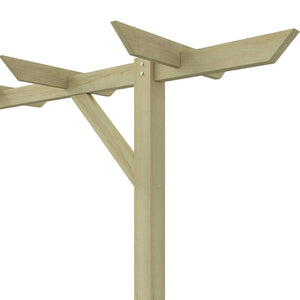 Holz Gartenpergola 205 cm